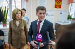 18.03.2024 Олег Кожемяко поблагодарил приморцев за беспрецедентную активность при участии в выборах Президента России  | Администрация муниципального округа город Партизанск Приморского края Официальный сайт