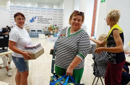 18.08.2023 Приморские общественники собирают продукты питания, одежду и школьные принадлежности пострадавшим от паводков | Администрация муниципального округа город Партизанск Приморского края Официальный сайт